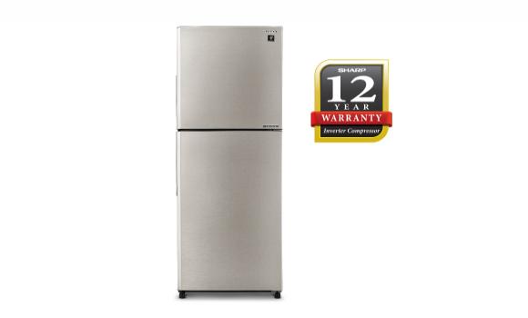 Sharp 440L 2 Door Refrigerator [SJ4422MSS] (Silver) - Click Image to Close